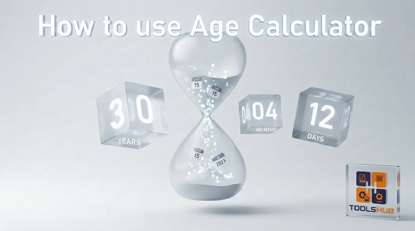 How to use Age Calculator